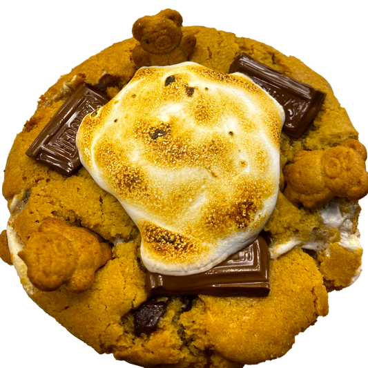 Campfire Cookie (S'mores)